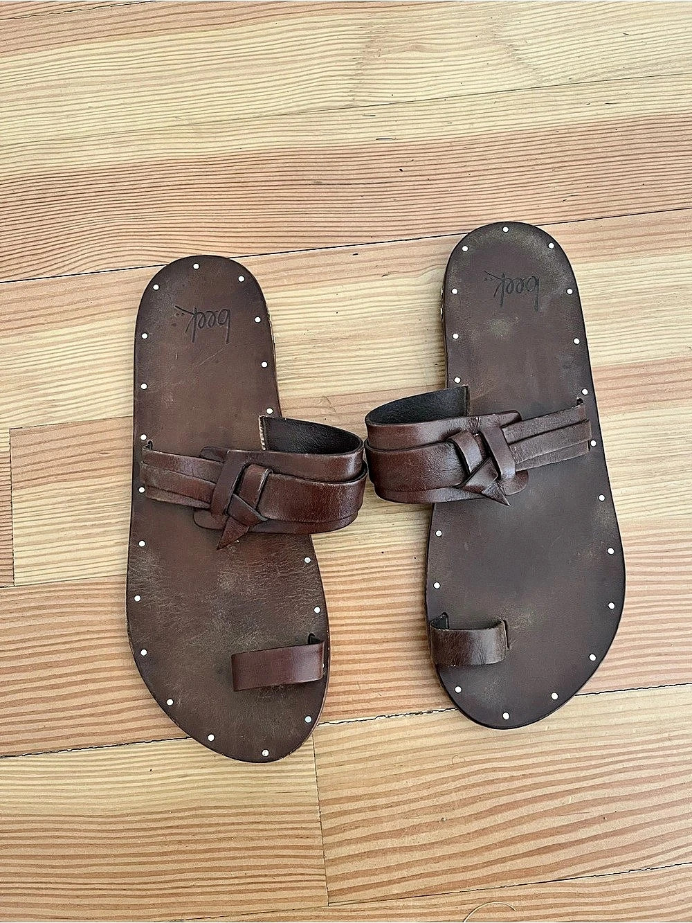 Beek Peewee Sandals Chocolate 7